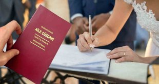 Erzincan'da evlenen çiftlerin sayısı 2022 yılında bin 317 oldu