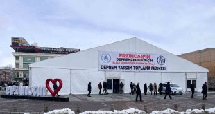 Erzincan'da yardımlar AFAD, ERMEK ve kaymakamlıklarda toplanmaya devam edecek