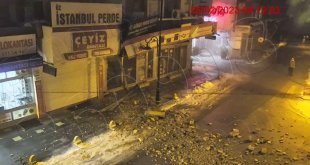 Malatya'da depremin ilk anları polis telsizlerine yansıdı