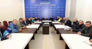 Erzurum Büyükşehir Adıyaman'a da hizmet karargâhı kurdu