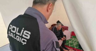 Koah hastasının imdadına polis yetişti