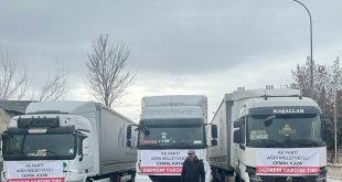 Ağrılı iş adamı ve 22-23 dönem Milletvekili cemal Kaya’dan deprem bölgesine yardım