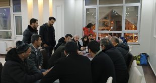 AK Parti İl Başkanı Abdulmuttalip Özbek'ten depremzedelere ziyaret