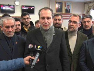 Erbakan: "Allah bu felaketlerden ders almayı bizlere nasip etsin"