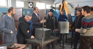 Doğu Anadolu'da depremzedeler için soba üretim mesaisi sürüyor