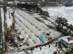 Çadır Kentlerde yaralar hızla sarılmaya devam ediyor