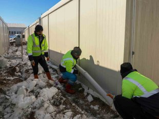 VASKİ, Malatya'nın su ve kanalizasyon altyapısını onarıyor
