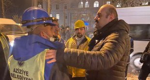 Aziziye Belediyesi deprem bölgesinde