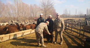 Kars ve Iğdır'da vatandaşlar deprem bölgesine et yardımında bulundu