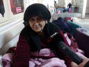 İki depremi de evinde yaşayan 73 yaşındaki Elif teyze o anları anlattı