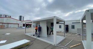 Limak, Hatay'da 4 bin kişinin barınacağı 2 konteyner kent kurulumuna başladı