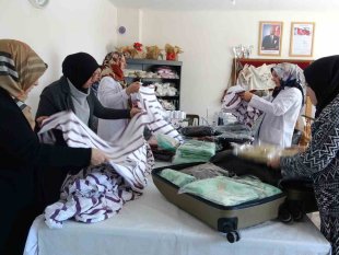 Vanlı kadınlar depremzedeler için seferber oldu
