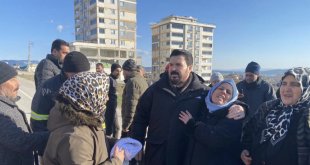 Ağrı Belediye Başkanı Sayan deprem bölgesinde