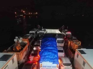 Yardım araçlarından feribot ücreti alınmıyor