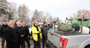 Atatürk Üniversitesi depremzedelerin yanında
