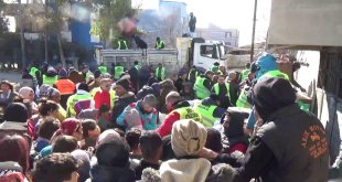 Hatay Kırıkhan'da depremzedelerin yardım teşekkürü