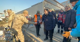 Yakutiye Belediye Başkanı Uçar deprem bölgesinde
