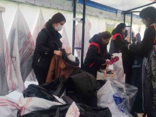 Iğdır'dan deprem bölgesine 50 tır yardım gönderildi