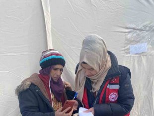 Bingöl Psiko-Sosyal Destek ekipleri deprem bölgesinde