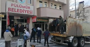 Pülümür'den Adıyaman'a yardım