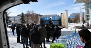 Kafkas Üniversitesi'nden yardım seferberliği