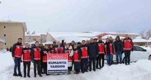 Bingöl'den Malatya'ya giden yardım konvoyu dönüşte depremzedeleri de getirecek