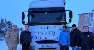Çıldır'dan deprem bölgesine yardım eli