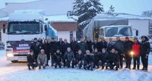 Atatürk Üniversitesinden yardım seferberliği