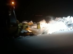 Elazığ'da kapalı 179 köy yolunda çalışmalar sürüyor