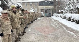 Güvenlik korucuları deprem bölgesine sevk edildi