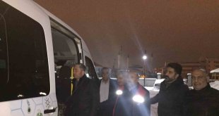 Ağrı Milli Eğitim Müdürü Kökrek, AKUB ekibini Gaziantep'e yolcu etti