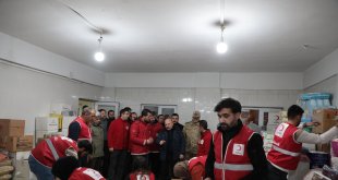 Ağrı'da deprem bölgesi için seferberlik başlatıldı