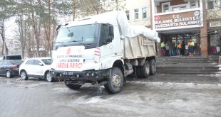 Bulanık Belediyesi'nden deprem bölgesine yardım