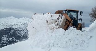 Bitlis'te karla mücadele çalışmaları devam ediyor