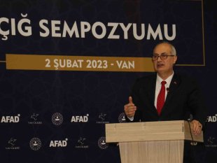 AFAD Müdürü Körpeş: '2022 yılında Van'da 73 tane çığ meydana geldi'