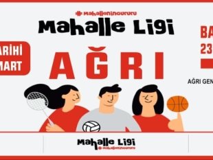 Ağrı'da Mahalle Ligi heyecanı yaşanacak