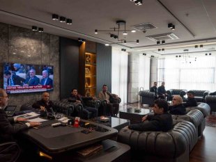 Çemişgezekliler Derneği üyeleri Başkan Alan ile bir araya geldi