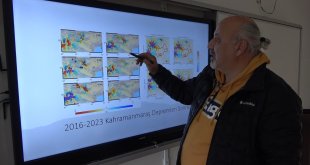 Muş ve çevresi için stres analiz haritası çıkarıldı