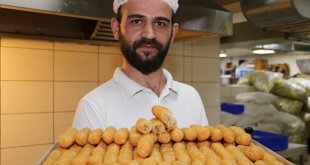 Erzurum'un kadayıf dolması iftar sofralarını süslüyor