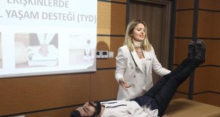 Elazığ'da temel ilk yardım eğitimi