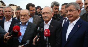 CHP Genel Başkanı Kılıçdaroğlu, deprem bölgesindeki Malatya'da konuştu: