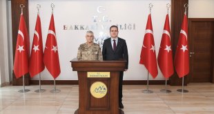 Jandarma Genel Komutanı Orgeneral Çetin, Hakkari'yi ziyaret etti