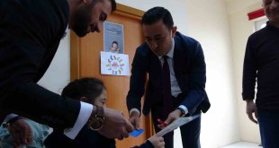 Sağlık Müdürü Ekici, özel öğrencilerle buluştu