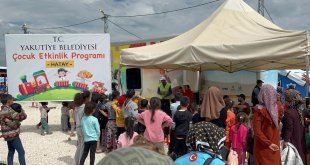 Yakutiye Belediyesi'nden Hatay'da 'Çocuk Etkinlik Programı'