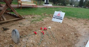 Deprem şehidi polis memuru unutulmadı