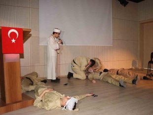 Yusuf Ziyabey Lisesi Çanakkale ruhunu yansıttı