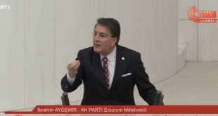 Aydemir TBMM'de Erzurum'un manasını paylaştı