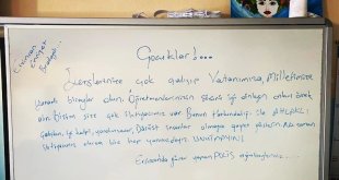 Erzincan polisinden duygulandıran not