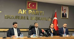 AK Parti Erzurum İl Başkanı Küçükoğlu basın mensuplarıyla bir araya geldi