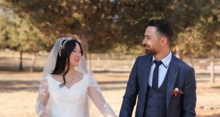 Japon geline Van usulü görkemli düğün